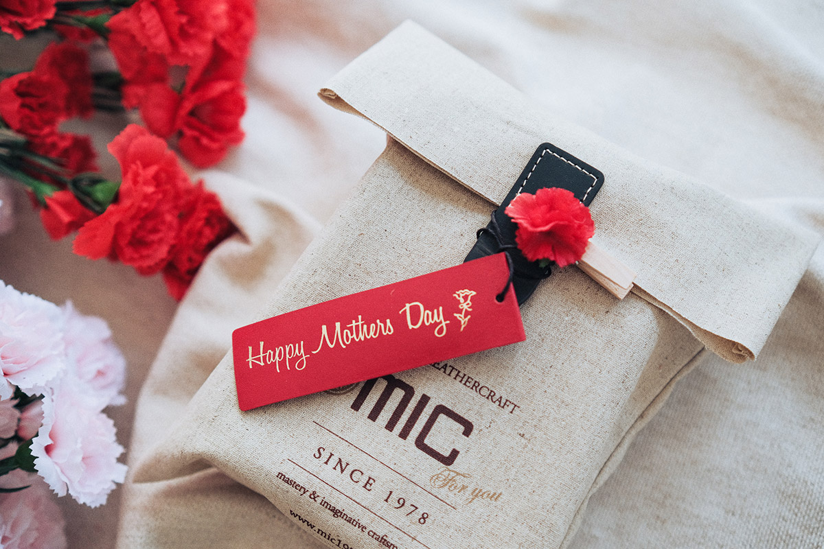 母の日限定タグ付きラッピングが無料