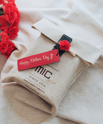 母の日限定タグ付きラッピングが無料