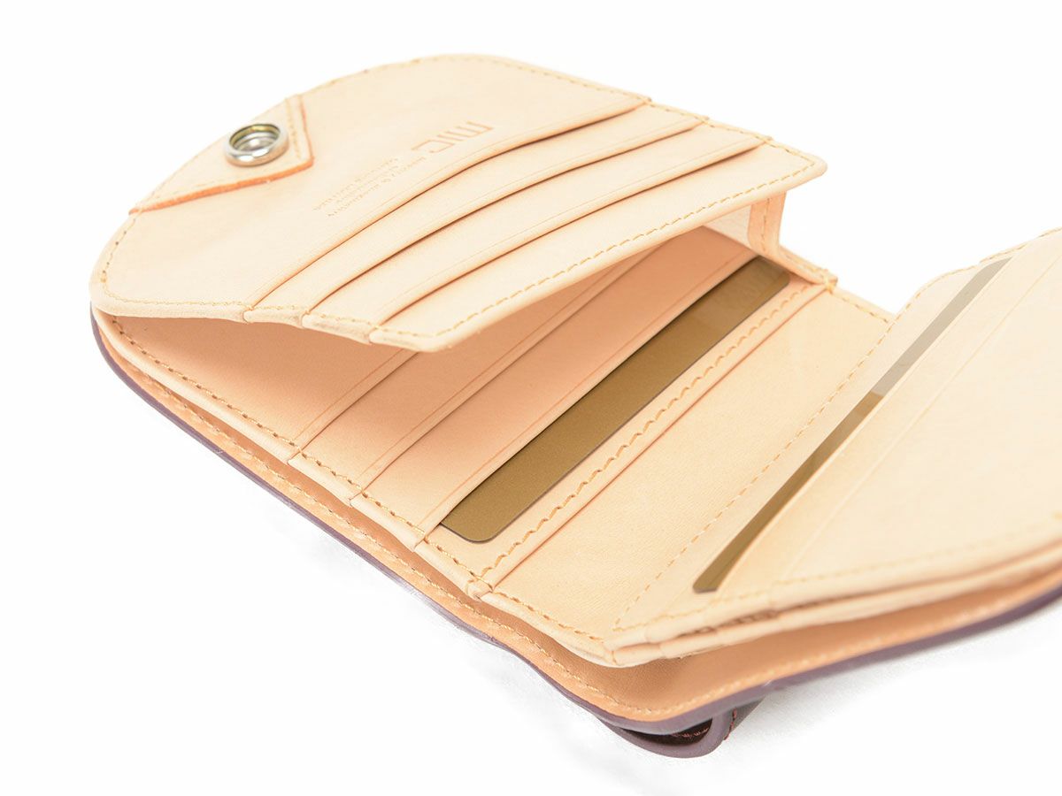 ペコスショルダー　ヒップポケット革財布（小銭入れ無し） 