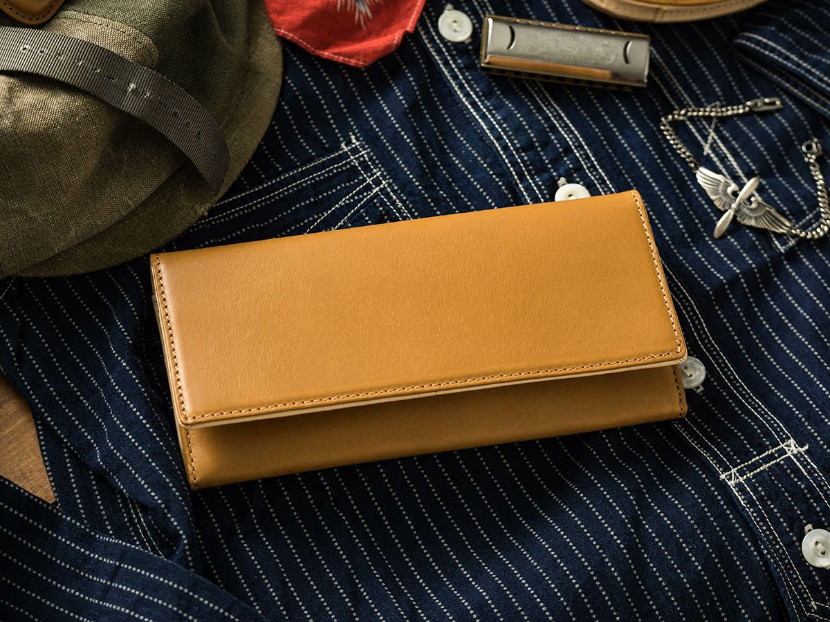 ペコスショルダー　長財布(小銭入れ付き) 