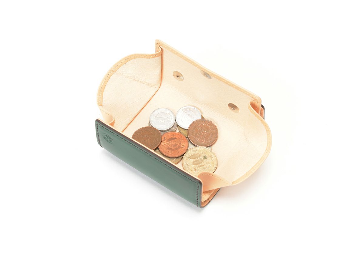 コードバン  ボックス小銭付き三つ折札入れ