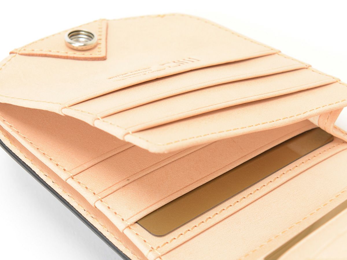 ブライドルレザー　ヒップポケット革財布（小銭入れ無し）