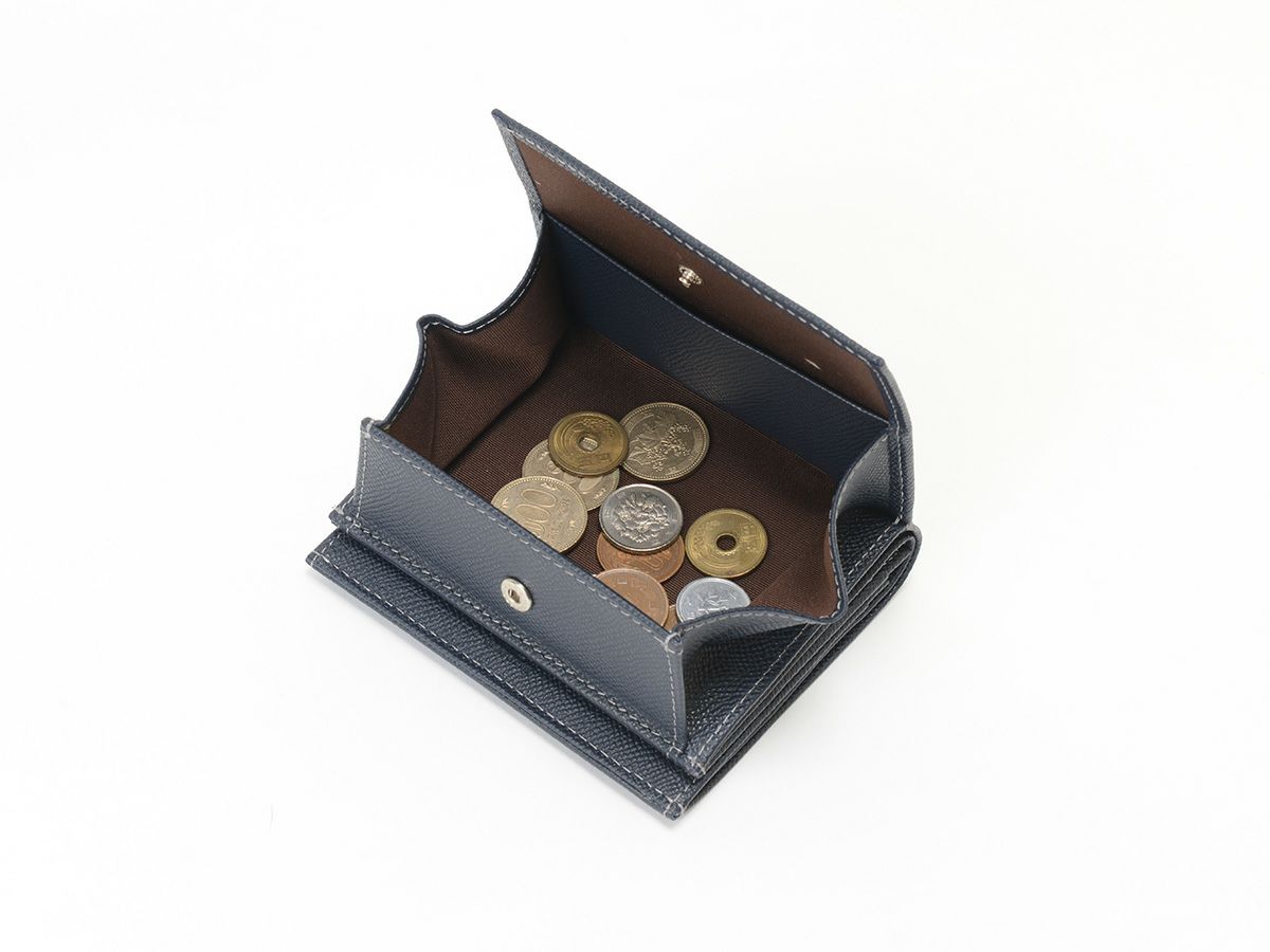 エンボス　カード収納札入れ