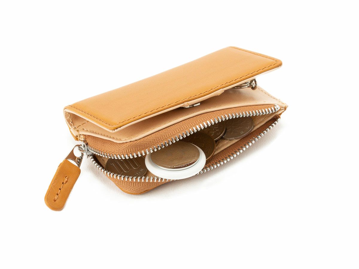 ペコスショルダー　L型ファスナー小銭入れ付きキーケース