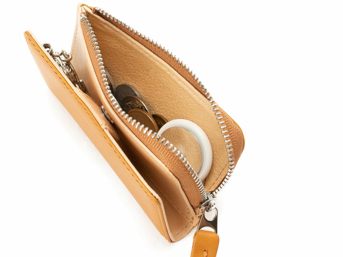 ペコスショルダー　L型ファスナー小銭入れ付きキーケース