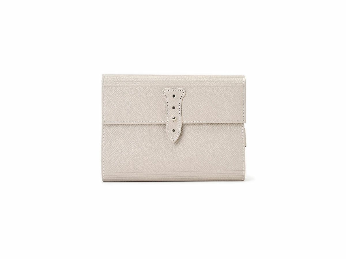 エンボス　ブックカバー グレー