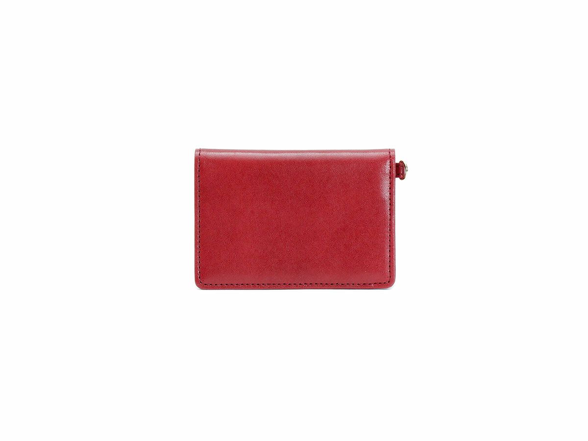 アリアナ 二つ折りパスケース ワイン