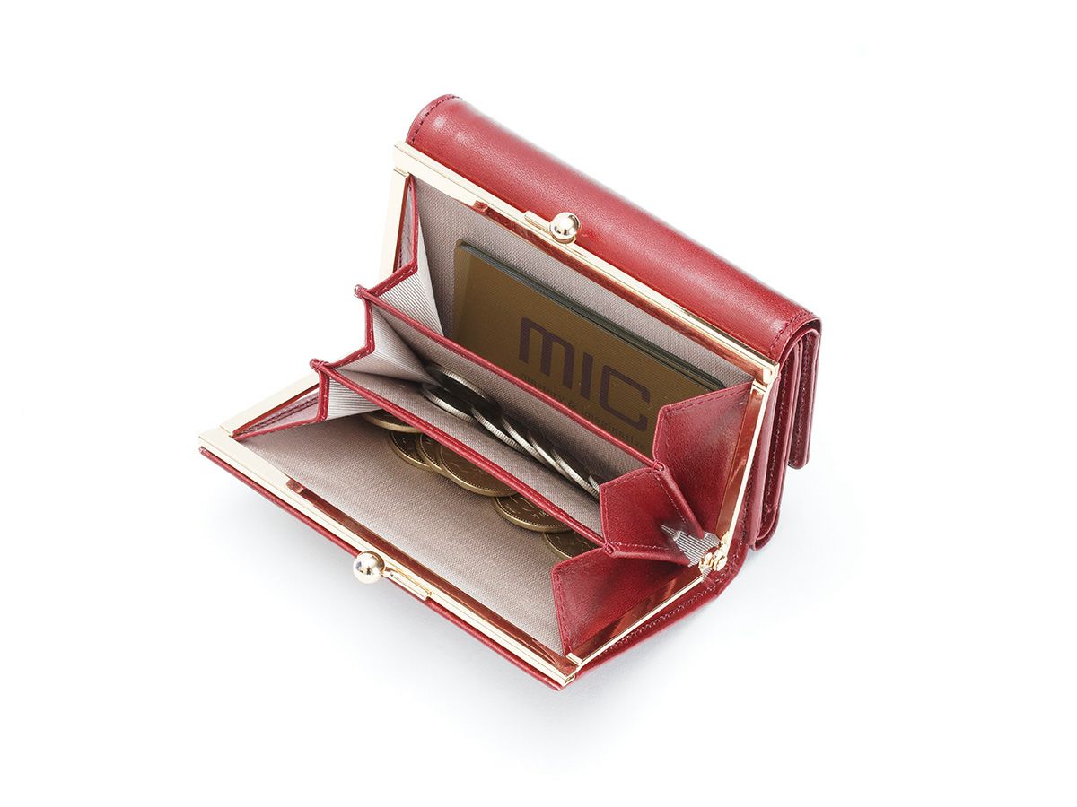 アリアナ 口金付き三つ折り財布