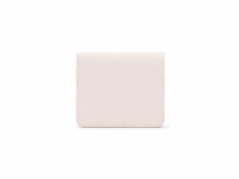 パーム 二つ折りミニ財布　ピンク