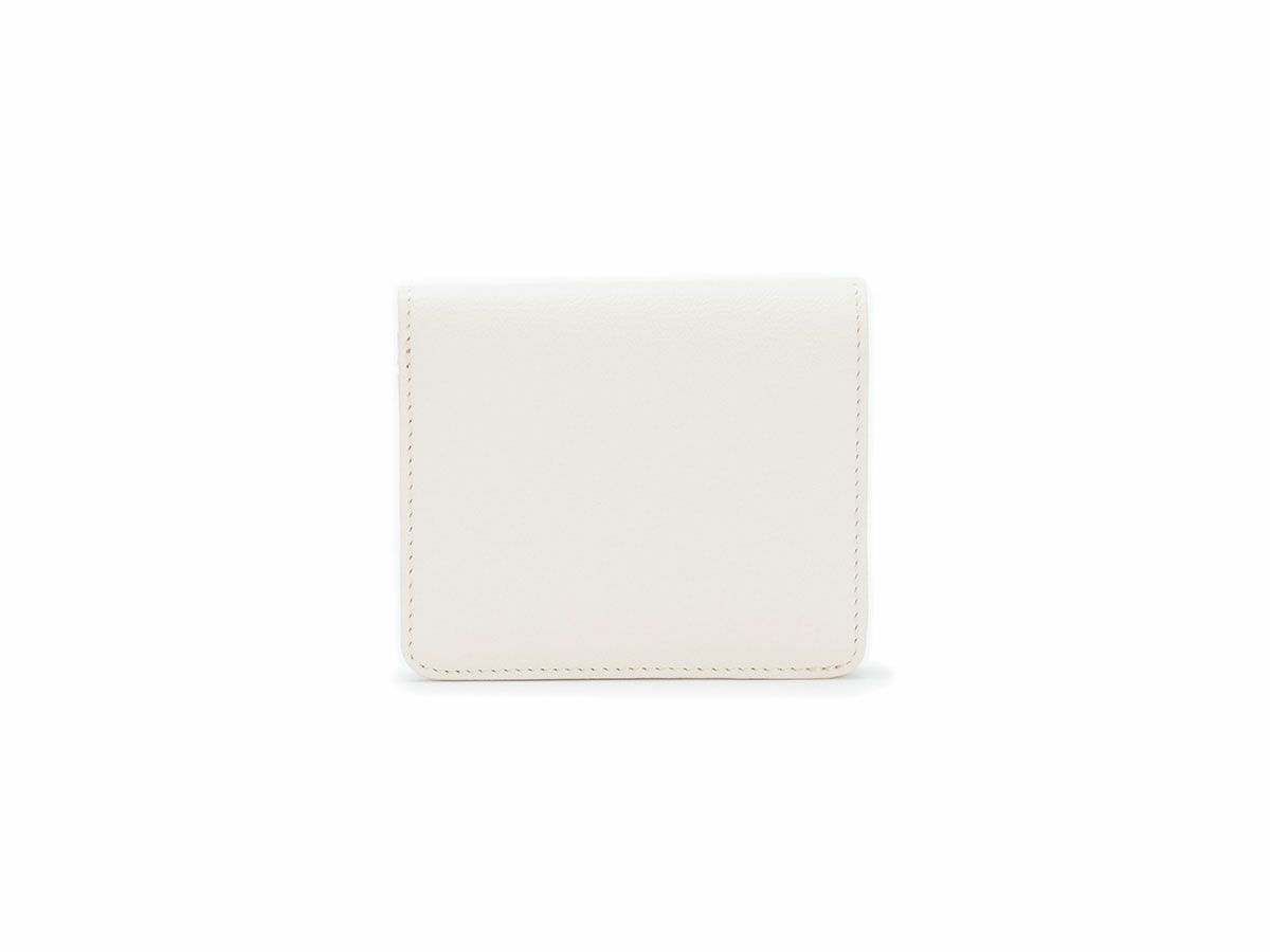 パーム 二つ折りミニ財布　ベージュ