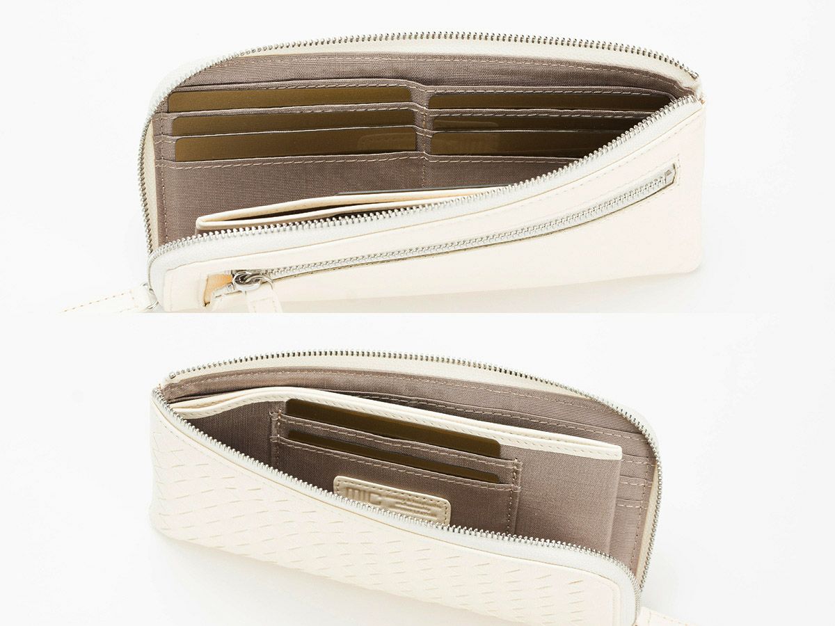 ソフトメッシュ L字ファスナー長財布