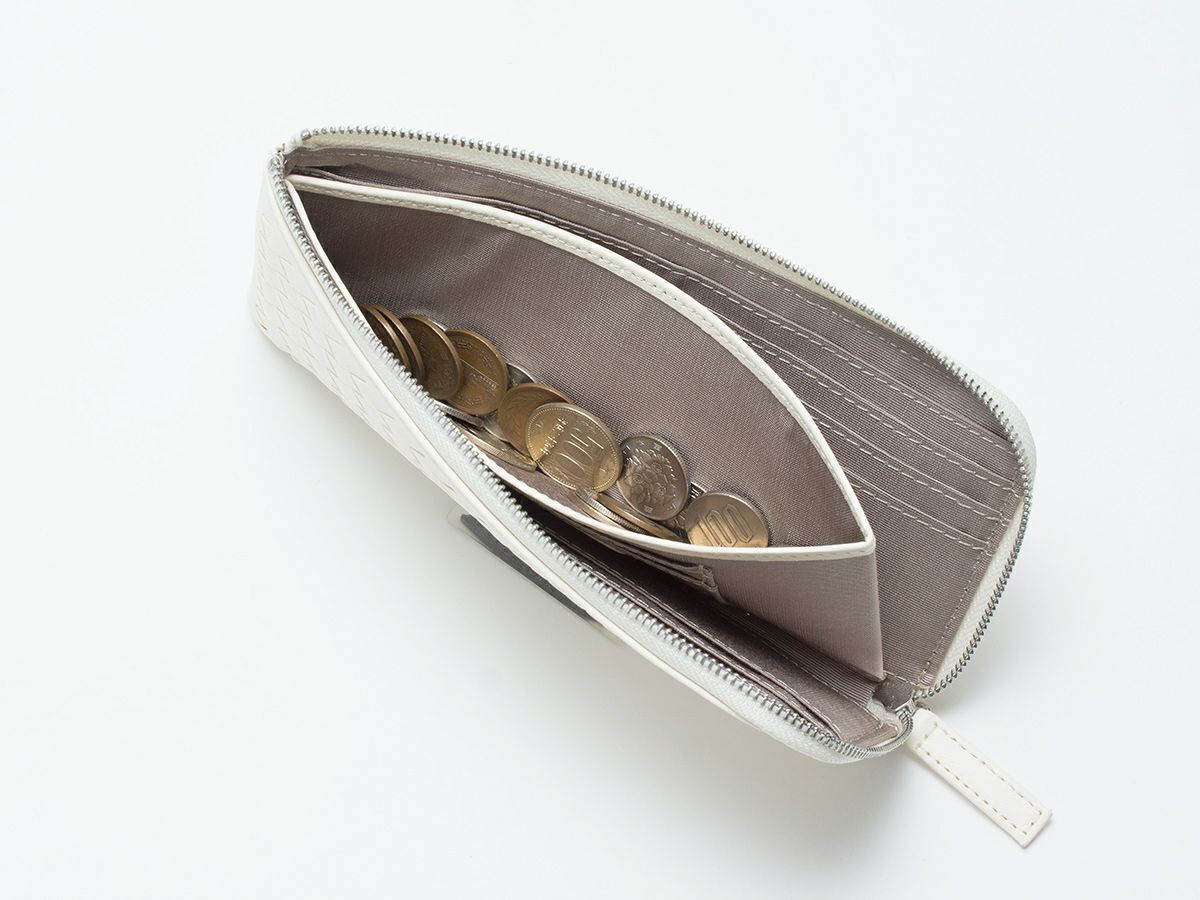 ソフトメッシュ L字ファスナー長財布