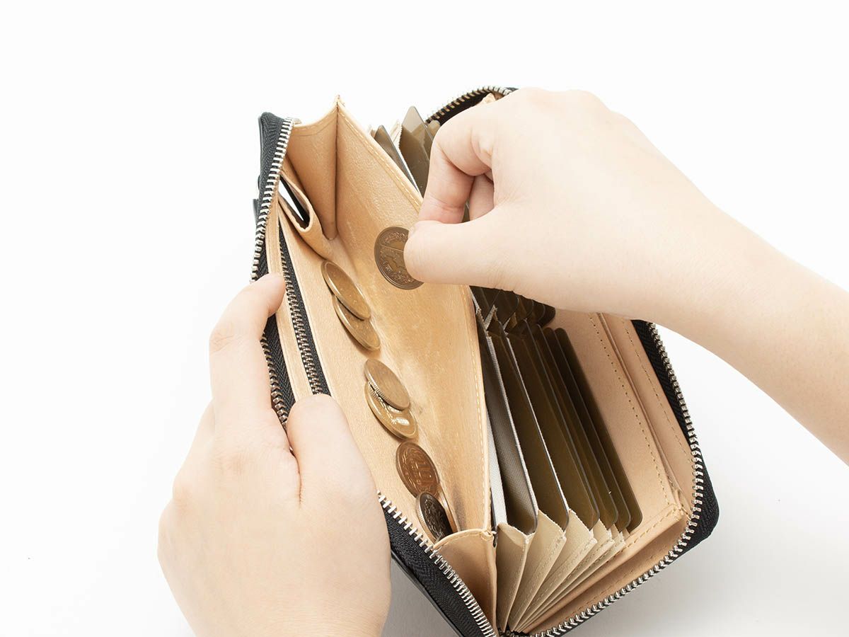 ブライドルレザー　スマートマルチウォレット