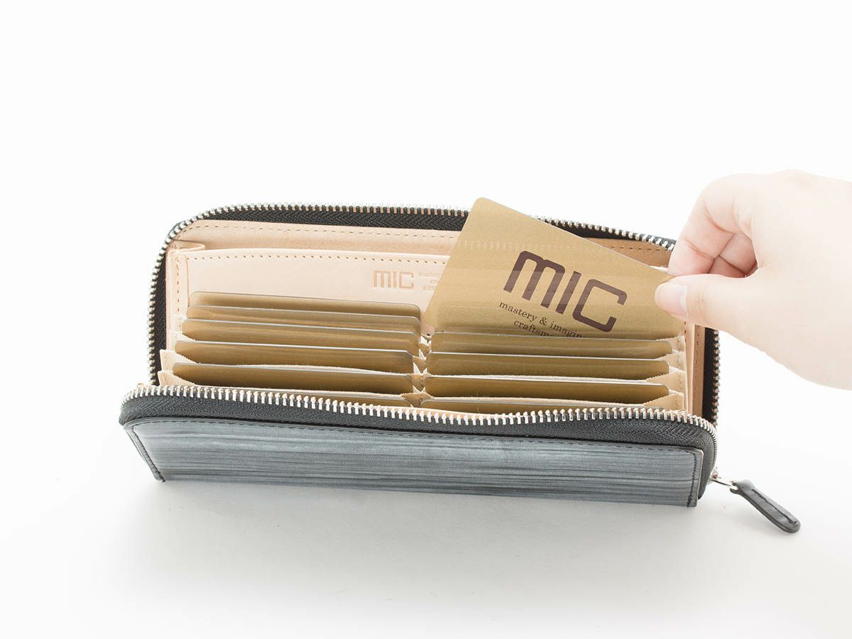 ブライドルレザー　スマートマルチウォレット