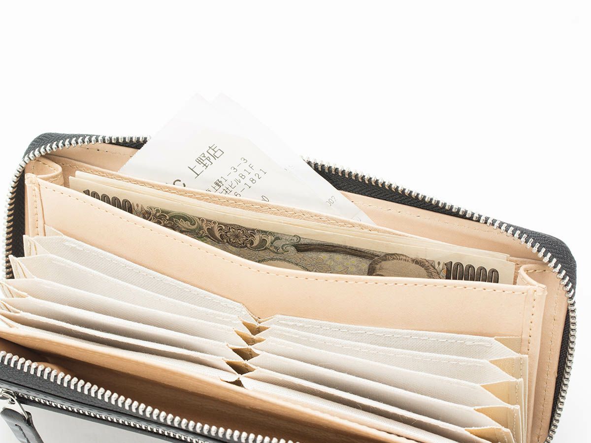 ブライドルレザー　スマートマルチウォレット