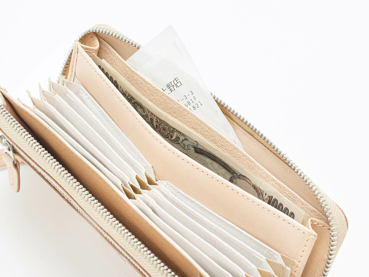 グレージングヌメ　スマートマルチウォレット　