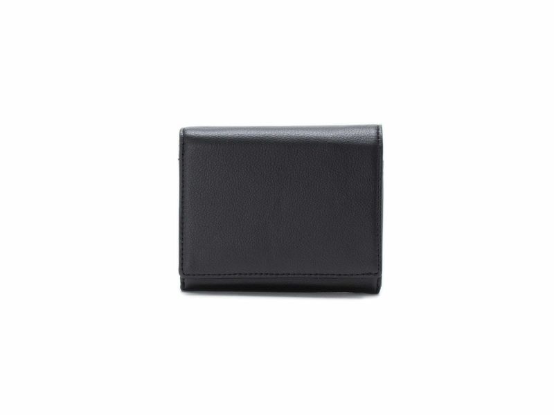  フェルモ　中がま口財布｜ブラック