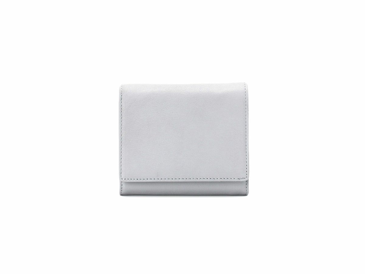  フェルモ　中がま口財布｜アクアグレー