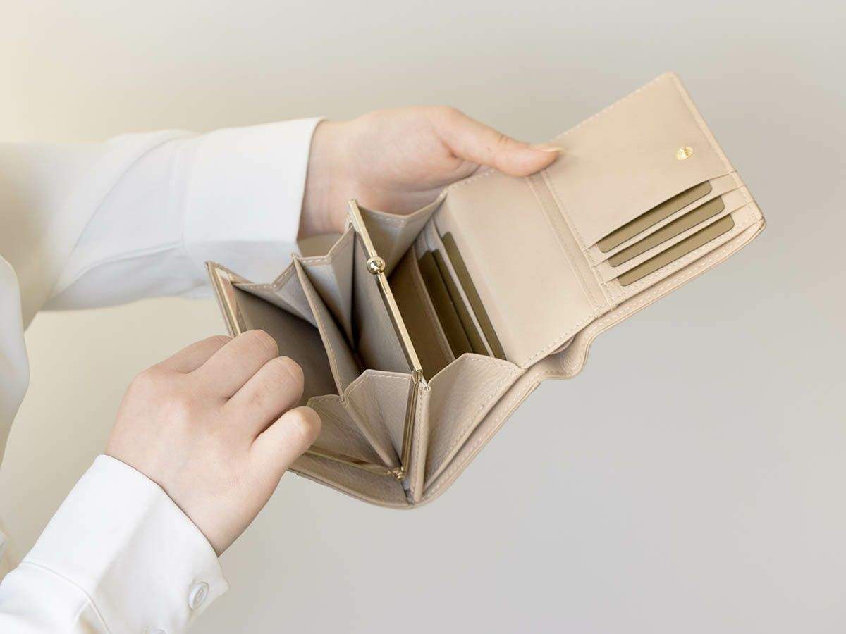  フェルモ　中がま口財布｜