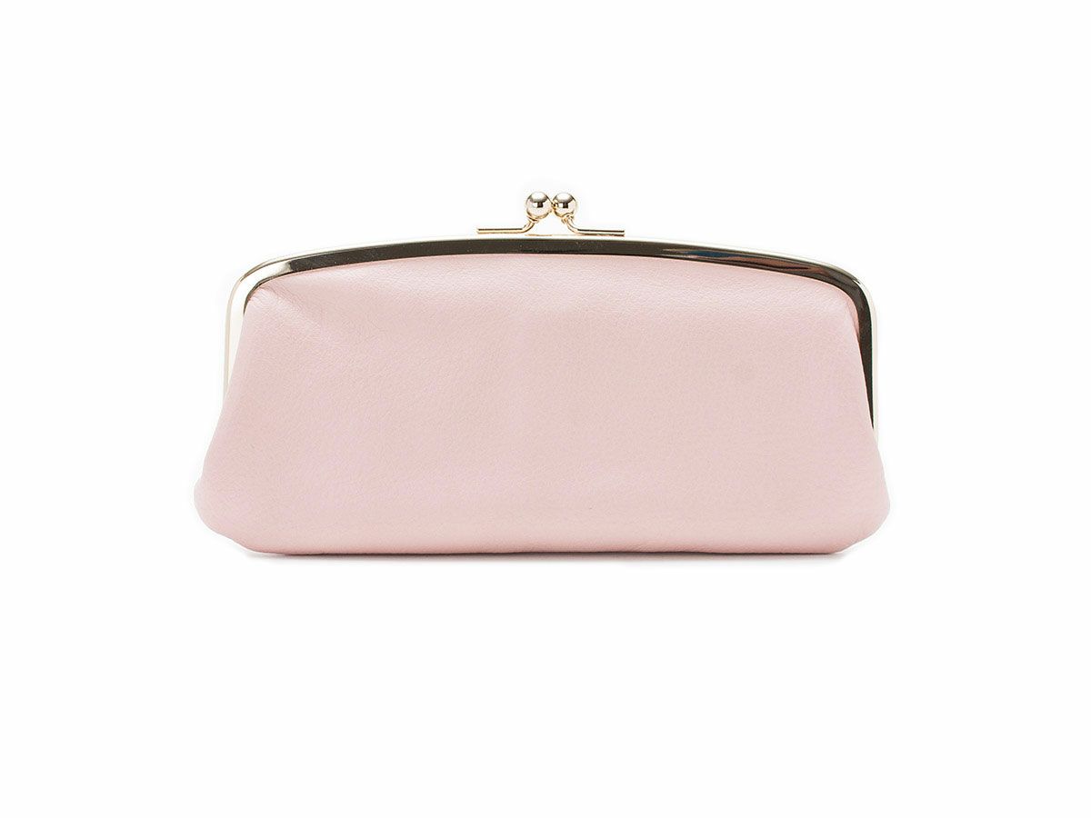  フェルモ　親子がま口長財布｜ピンク