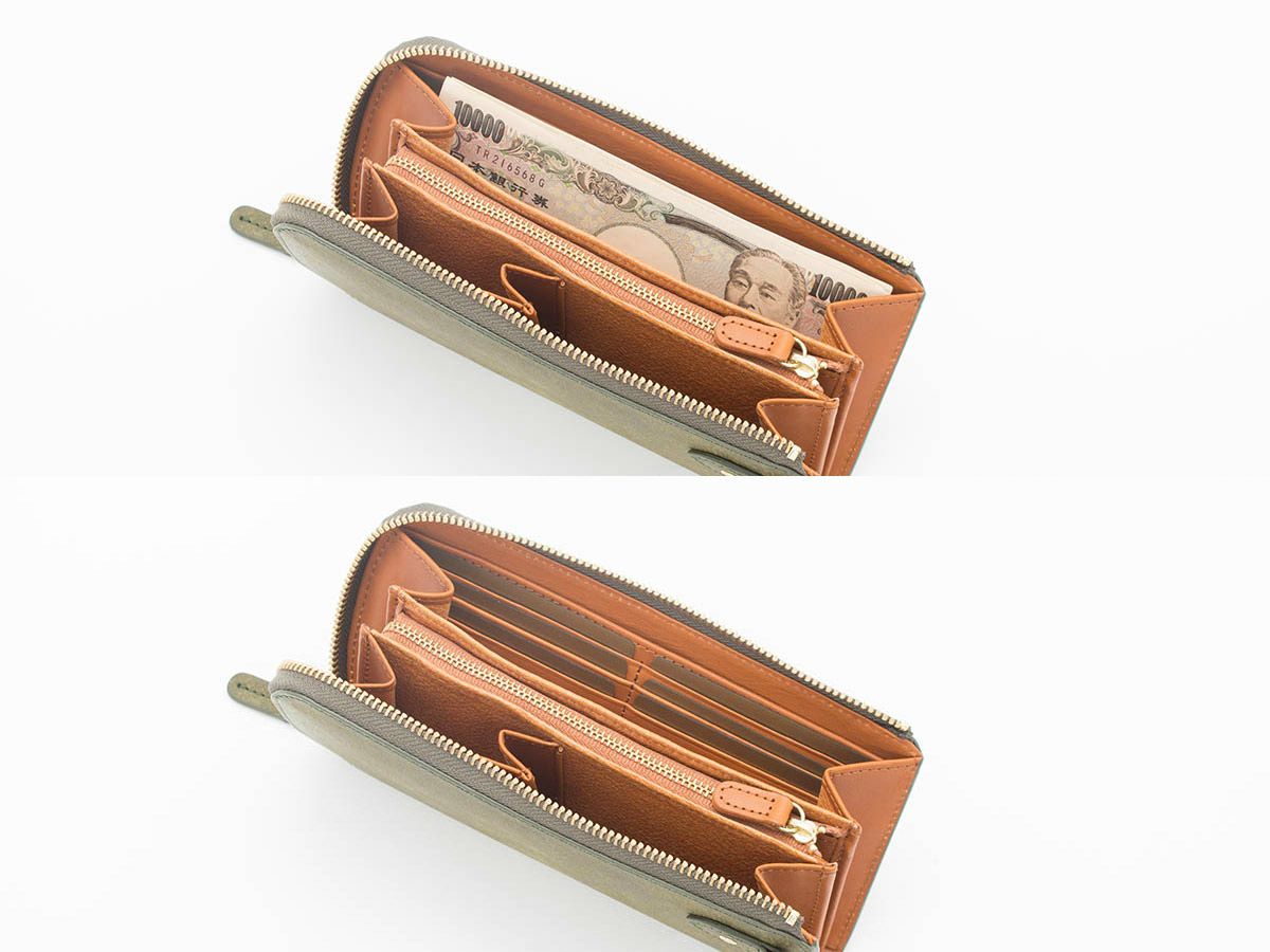 プエブロ　ヒップポケット L型ファスナーマルチウォレット