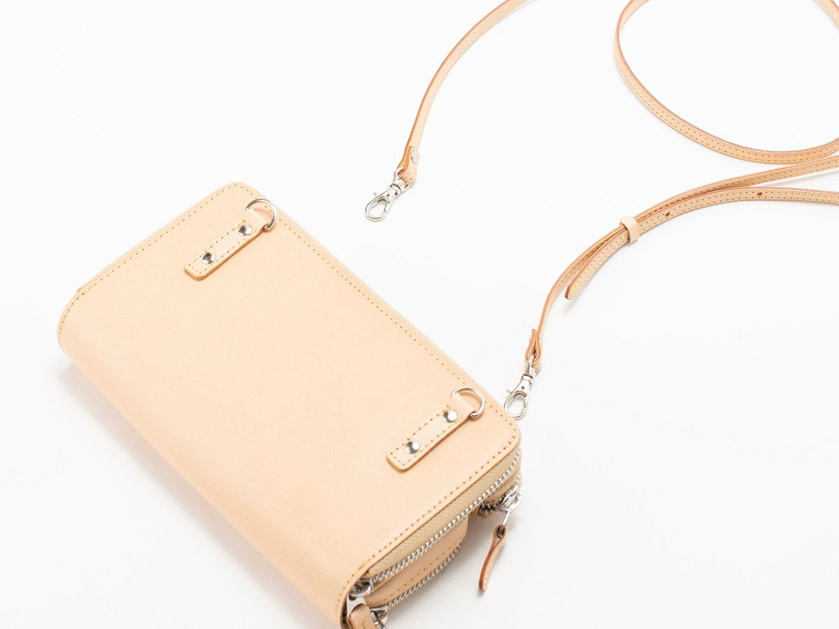 グレージングヌメ　ショルダーストラップ