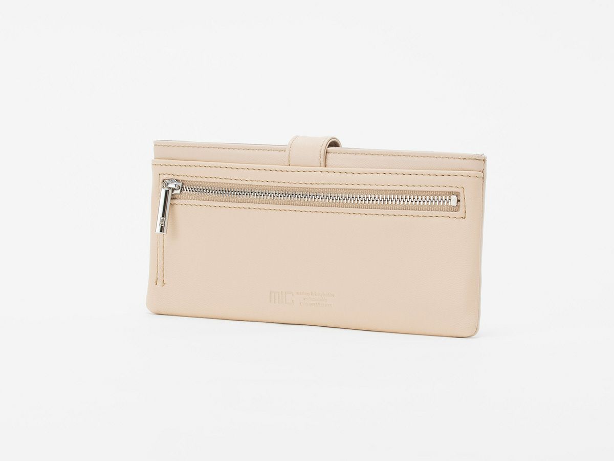 ソフトメッシュ　薄型長財布(小銭入れ付き)