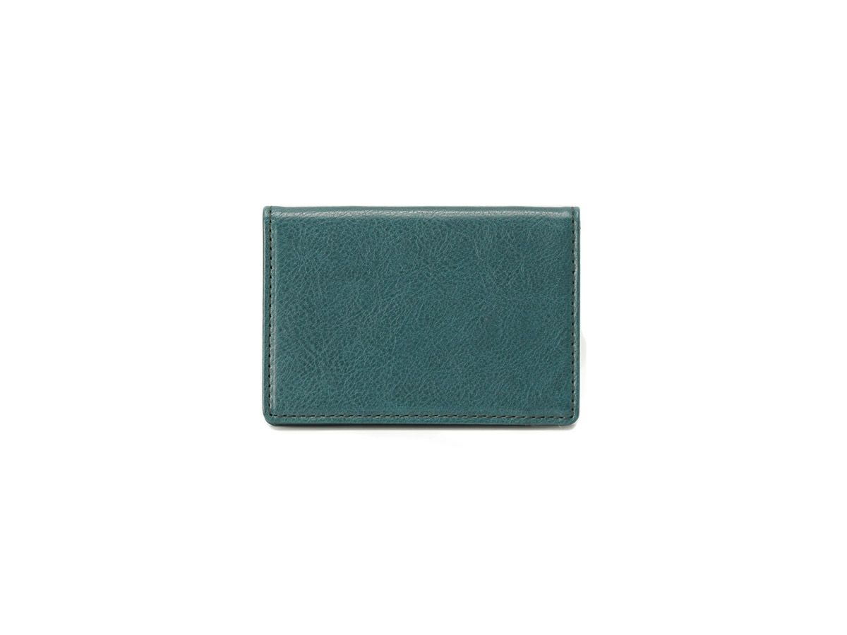 ヴァケッタルクス　二つ折りパスケース　ターコイズ