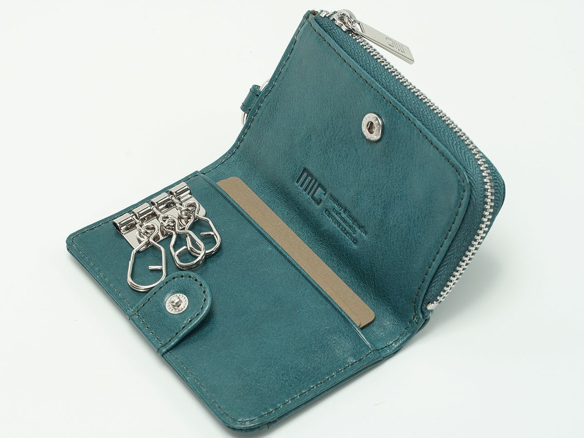 ヴァケッタルクス　L字ファスナー小銭入れ付きキーケース