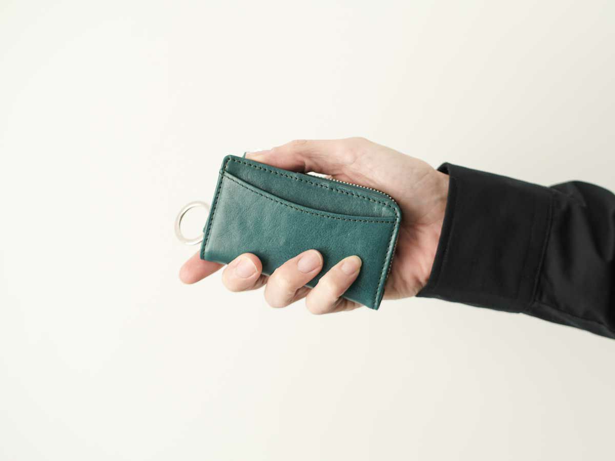 ヴァケッタルクス　L字ファスナー小銭入れ付きキーケース