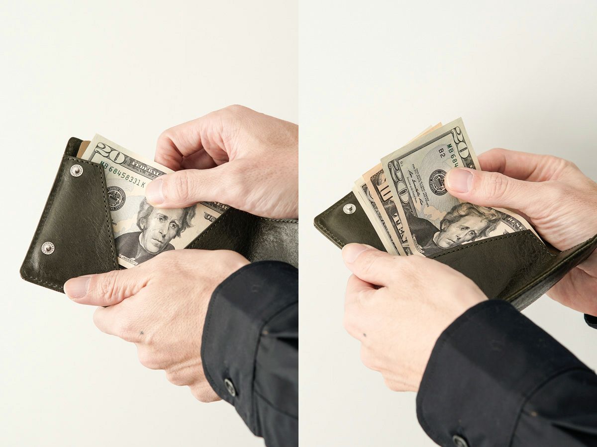 ヴァケッタルクス　三つ折りミニ財布