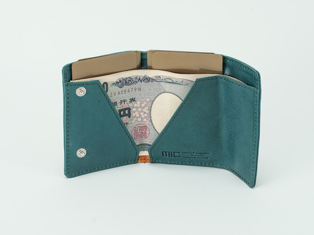 ヴァケッタルクス　三つ折りミニ財布