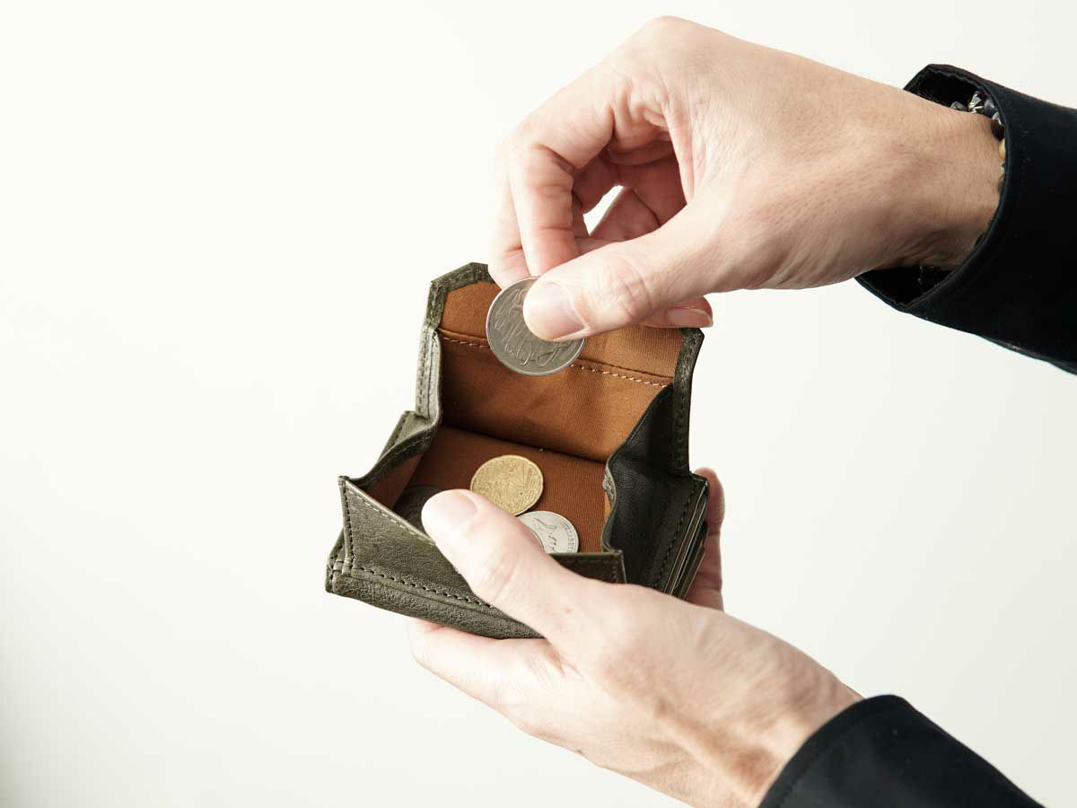 ヴァケッタルクス　三つ折りミニ財布