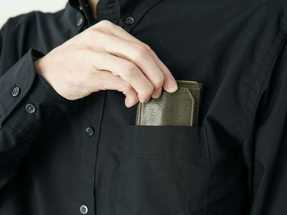 ヴァケッタルクス　三つ折りミニ財布