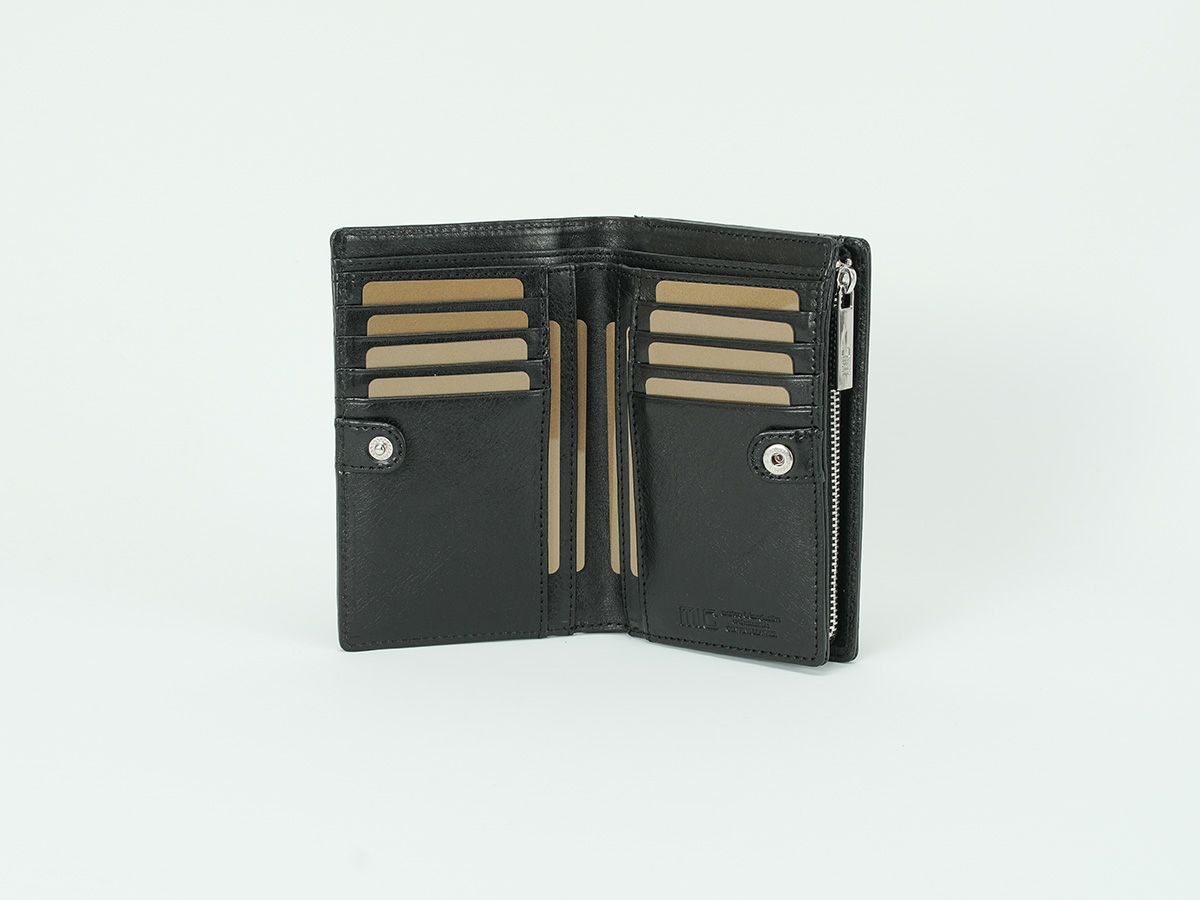 ヴァケッタルクス　外L字ファスナー二つ折り財布