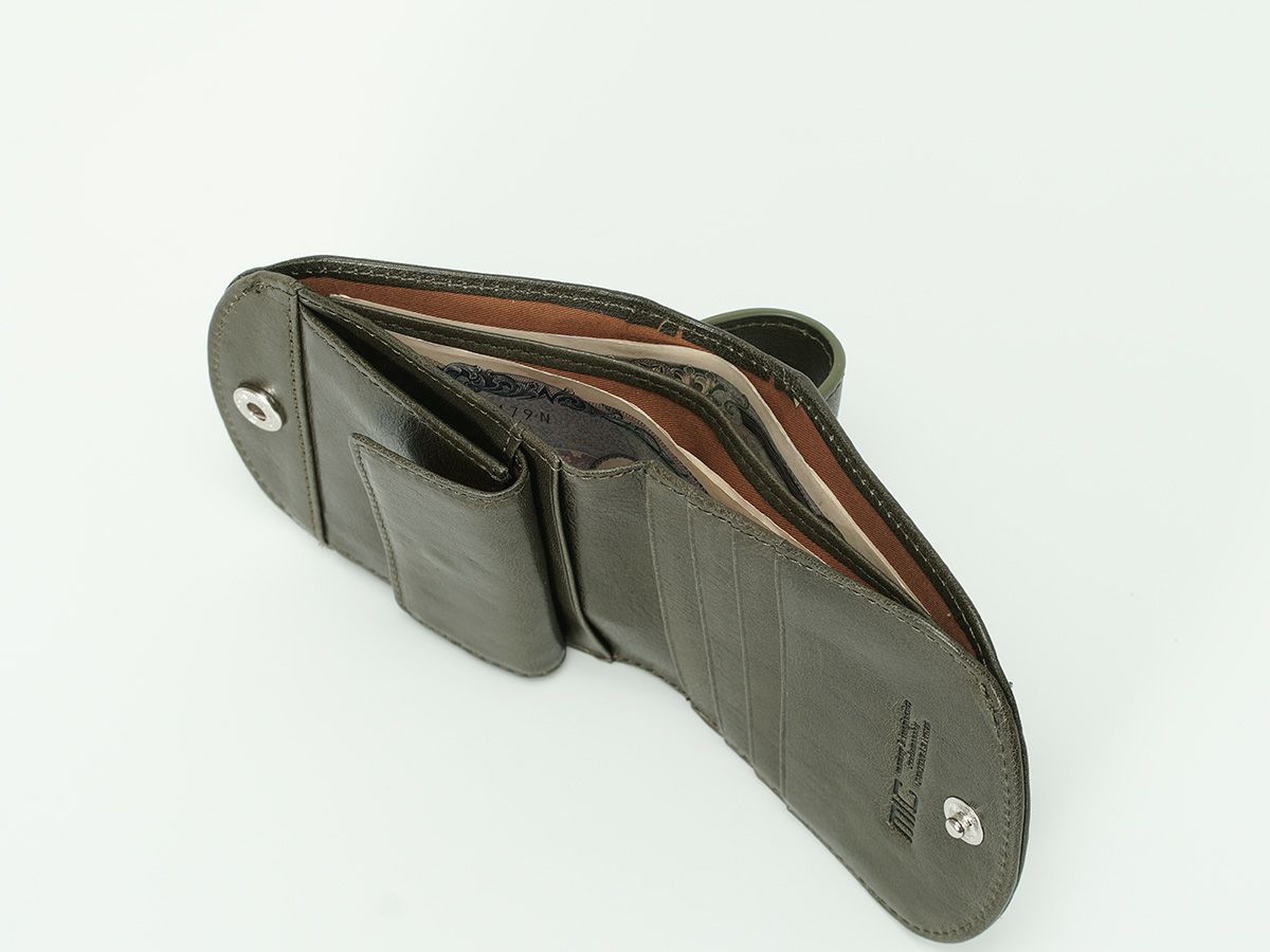 ヴァケッタルクス　ミニヒップポケット革財布(小銭入れ付き)