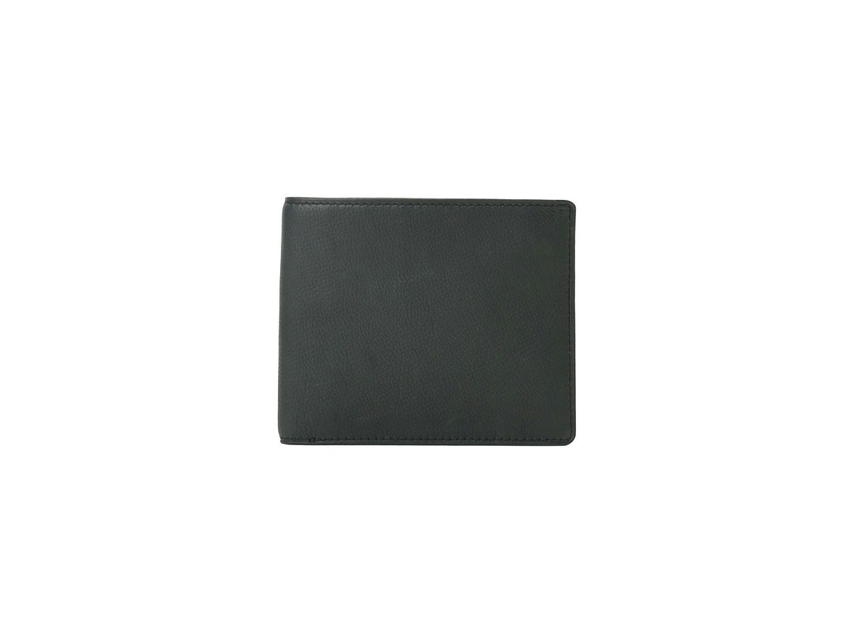 アニリンカーフ　札入れ　カーキ