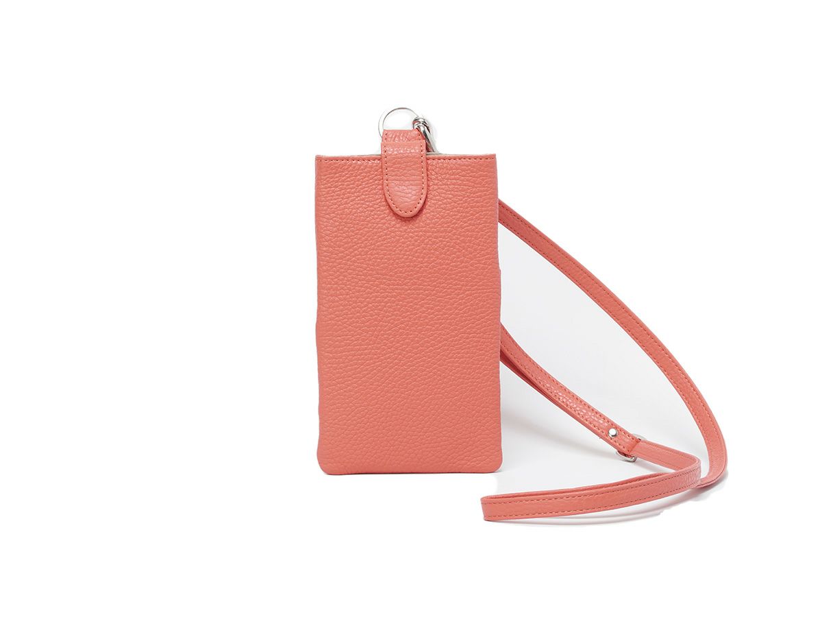ボルセッタ　スマホポーチ｜オレンジ