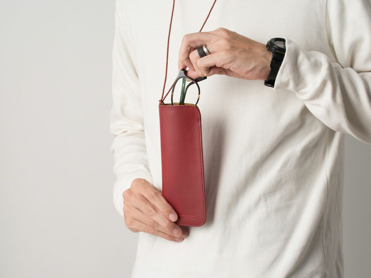  ペーパープルアップ　メガネケース