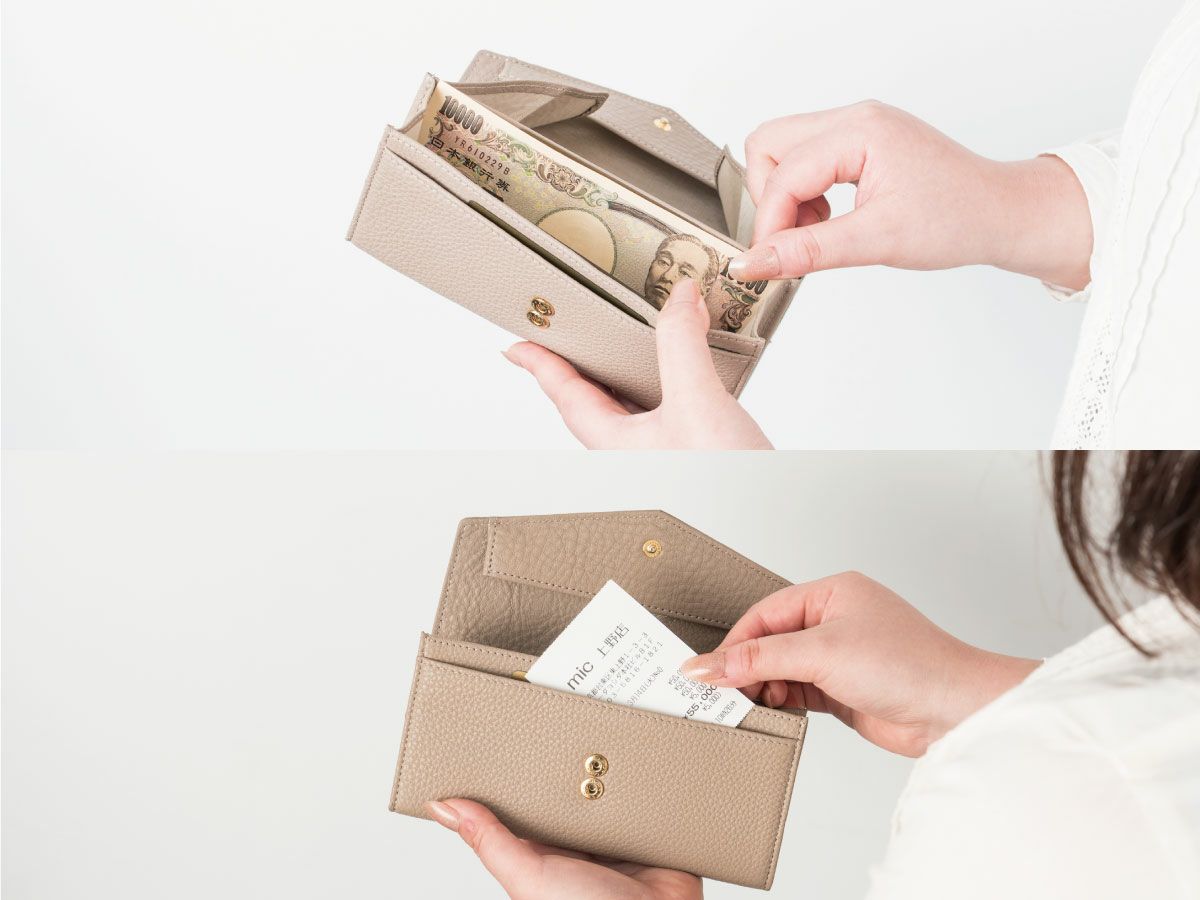 ラフィネ　コンパクトギャルソン長財布