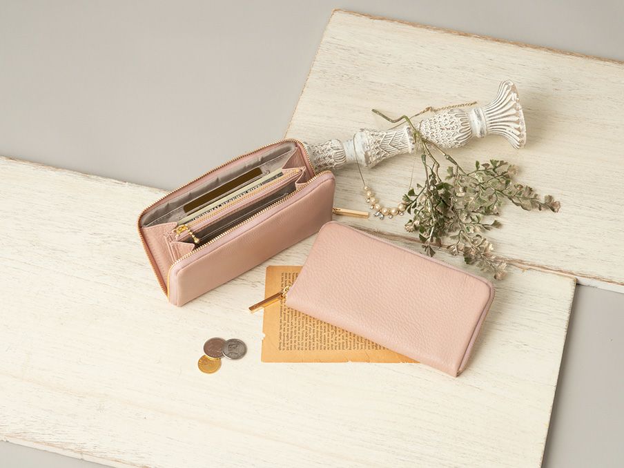 ラフィネ　コンパクトラウンドファスナー長財布｜