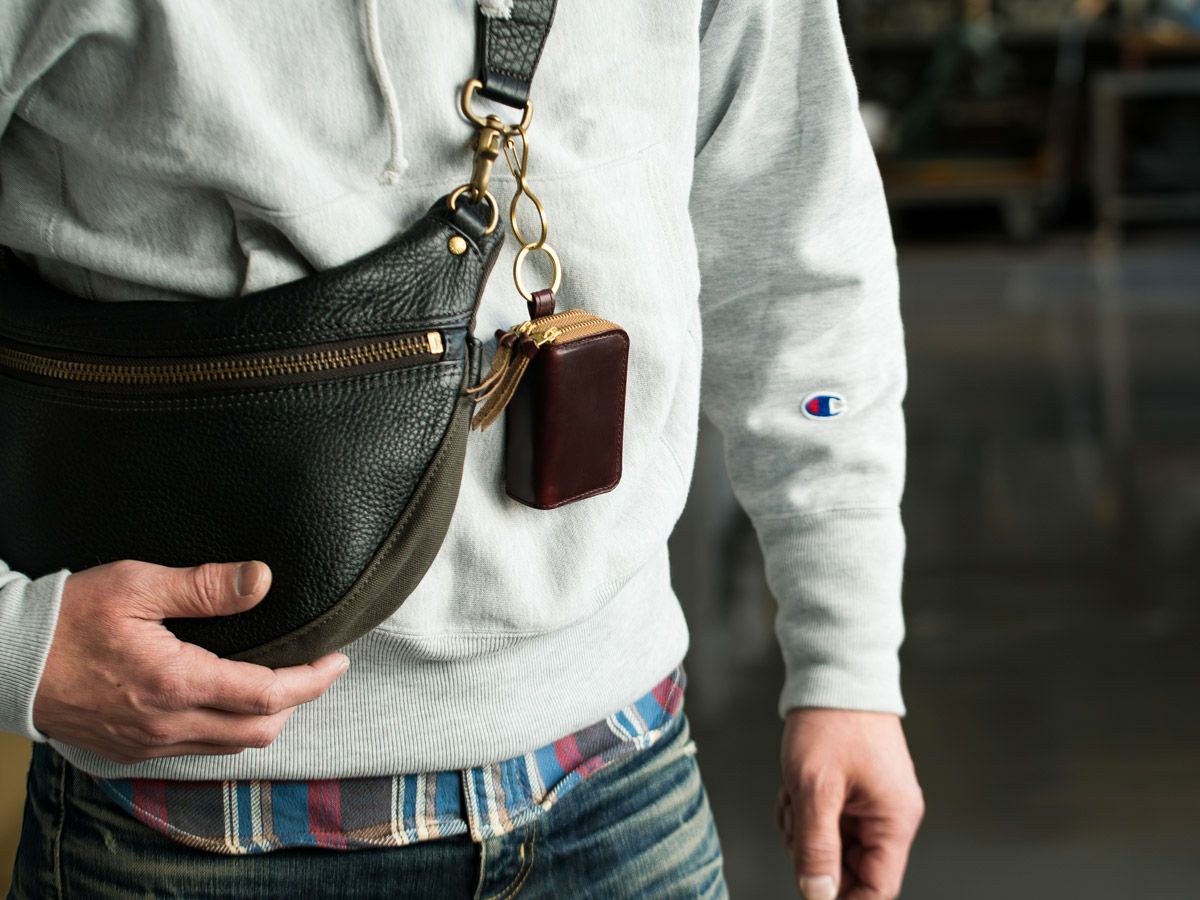 クロムエクセル　ダブルファスナーキーケース