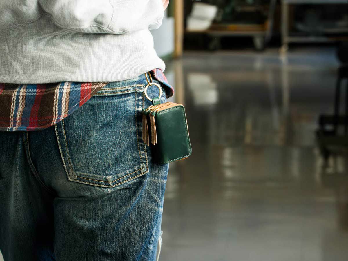 クロムエクセル　ダブルファスナーキーケース