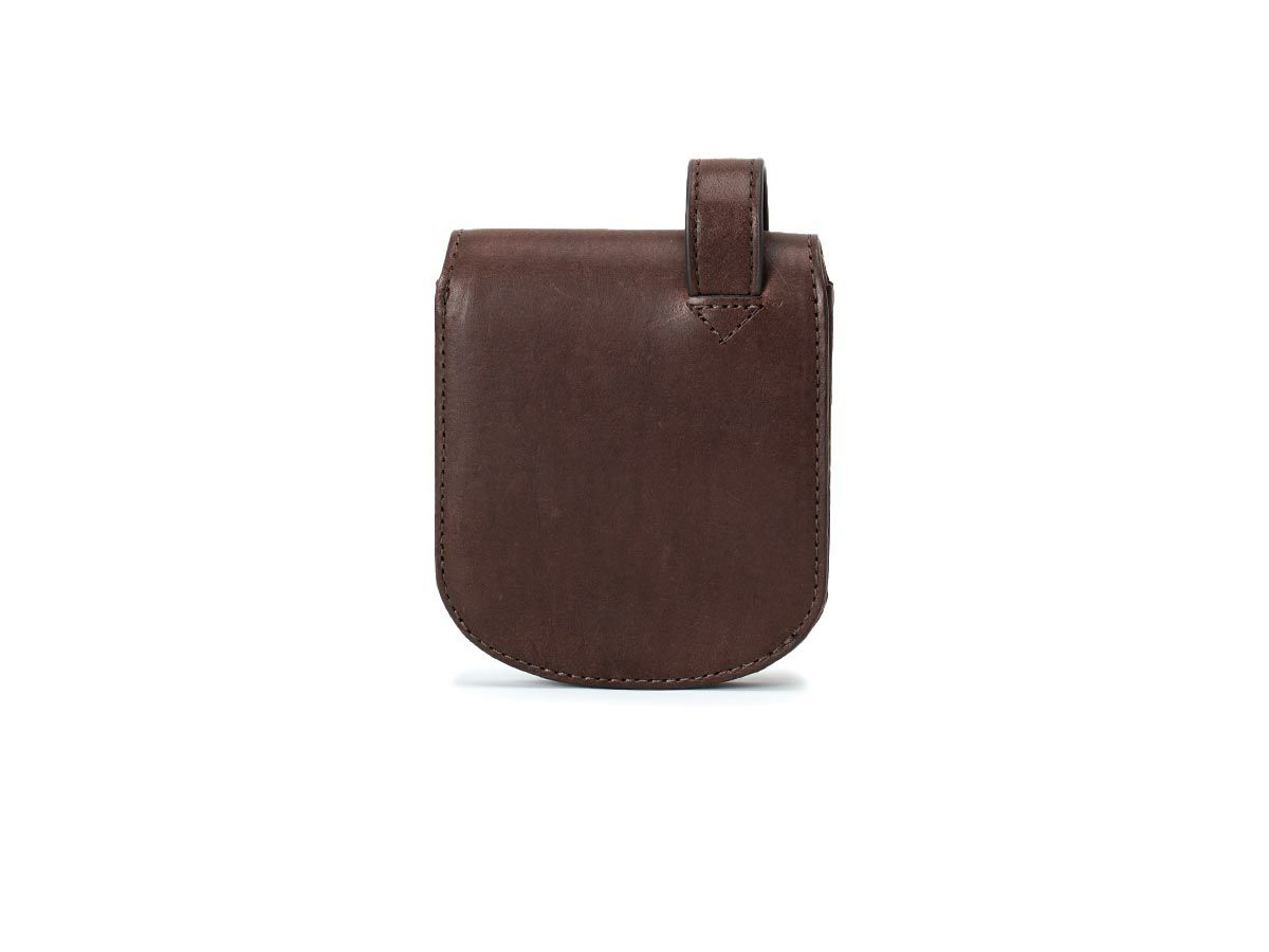 ペコスロウ ヒップポケット革財布(小銭入れ付き）｜カフェブラウン