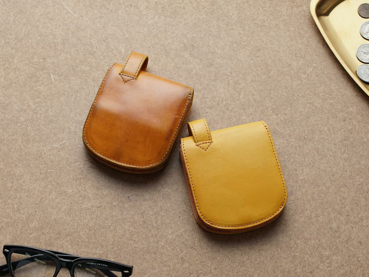 ペコスロウ ヒップポケット革財布(小銭入れ付き）