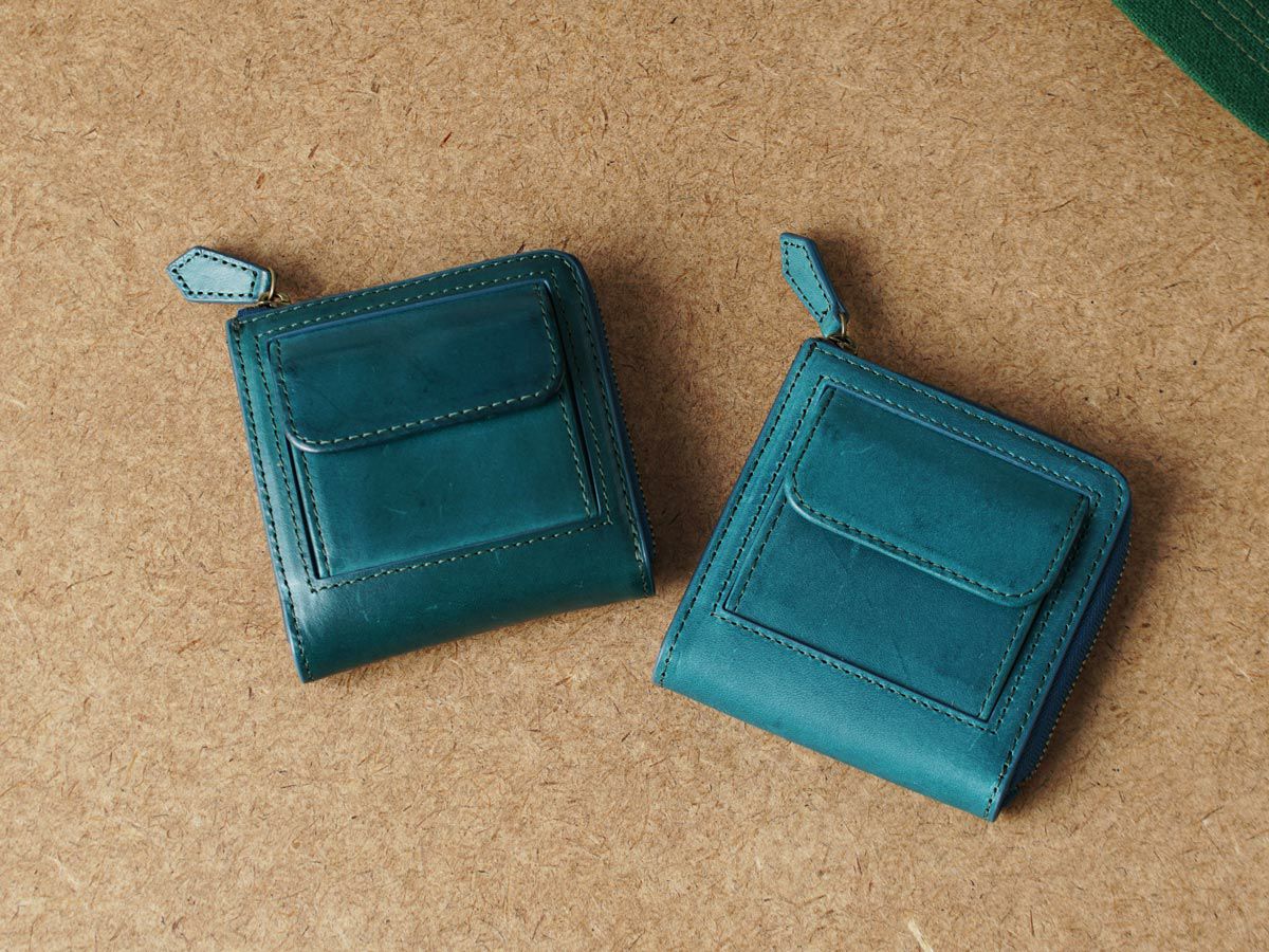 ペコスロウ　ミニL字ファスナー財布