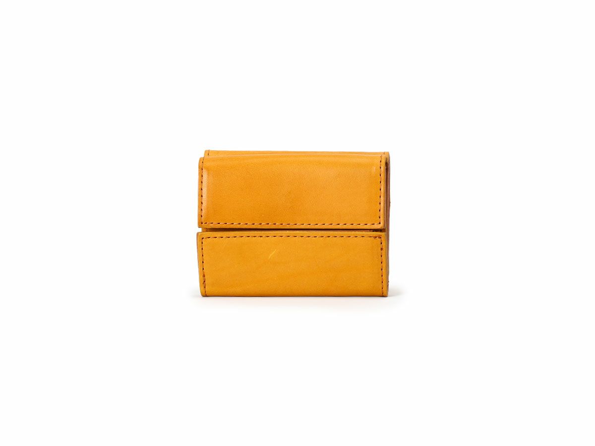 ペコスロウ　スーパーコンパクト札入れ　マンゴーイエロー(数量限定)