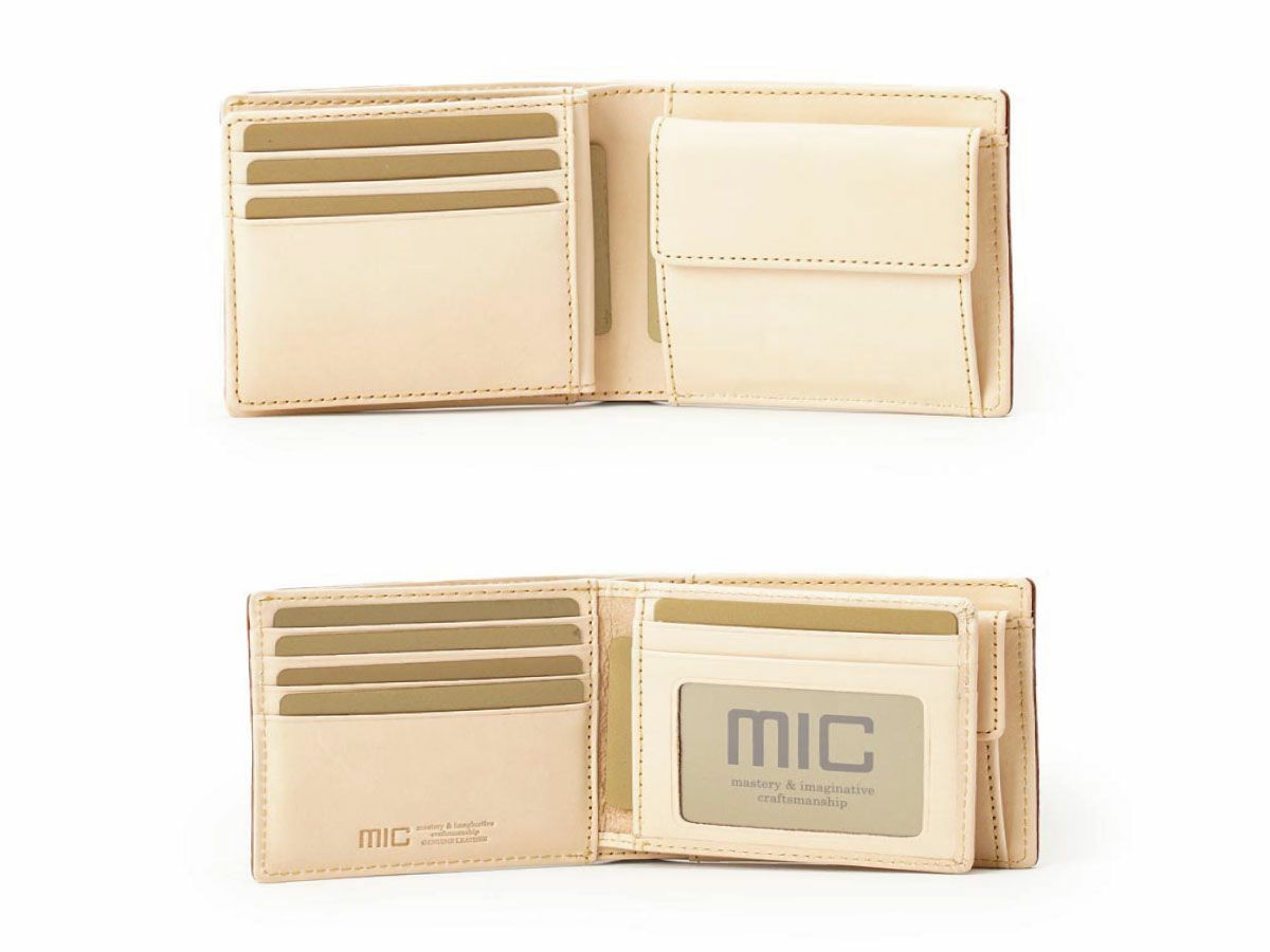 バグッダ　中ベラ付二つ折り財布