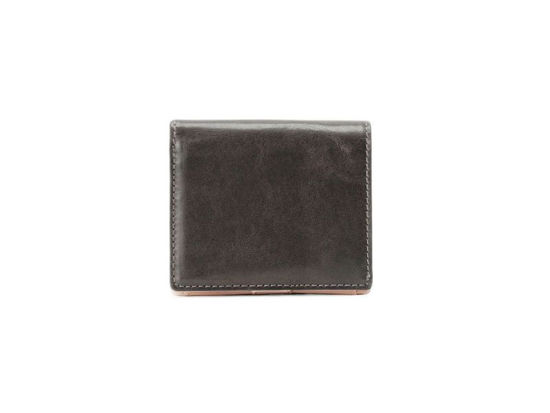 バグッダ　二つ折りミニ財布｜ブラック