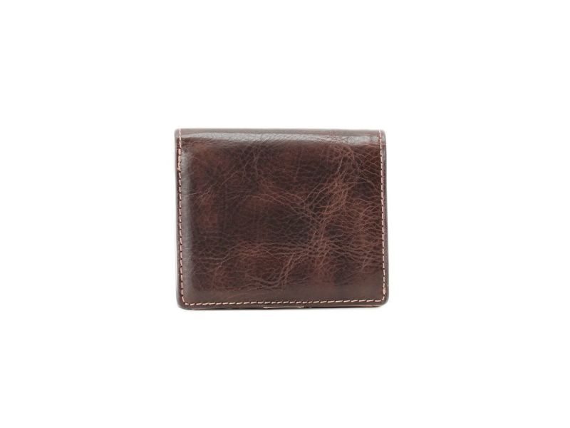 バグッダ　二つ折りミニ財布｜チョコ